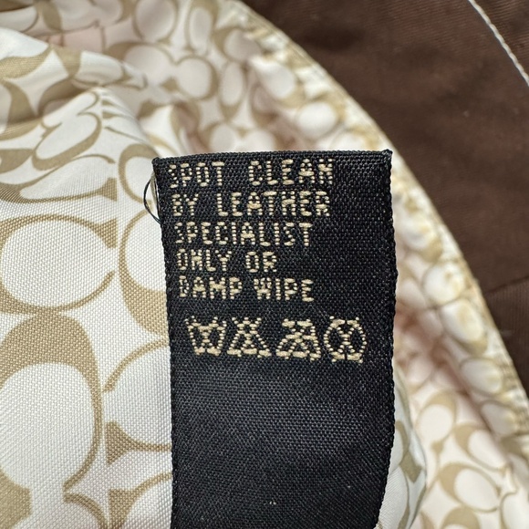 Coach Cotton Bucket Hat with Leather Trim - Picture 8 of 8